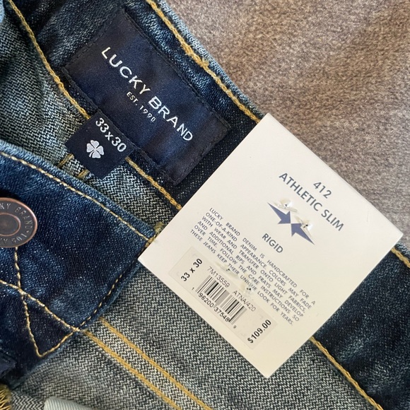 NWT Men’s Lucky Jeans 33x30 - Picture 6 of 6